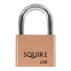 SQUIRE Lion Range  Open Shackle Padlocks 50mm Keyed To Differ  - Brass