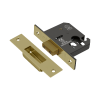 ASEC Vital Mortice Euro Deadcase 45mm - Polished Brass