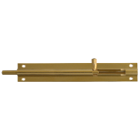 ASEC VITAL 25mm Wide Straight Barrel Bolt 150mm - Polished Brass