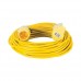 Extension Lead Yellow 1.5mm2 16A 25m (110V)