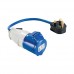 Fly Lead Converter 13A - 16A (230V)