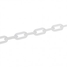 Plastic Chain (6mm x 5m White)