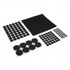 Self-Adhesive Pad Set 125 pieces (Black)