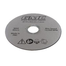 GMC Resin Cutting Disc GTS1500 (Resin Cutting Disc GTS1500 115 x 22.23mm)