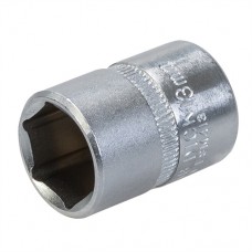 Socket 1/4in SD 6pt Metric (13mm)