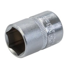 Socket SD 1/4in Metric 6pt (14mm)