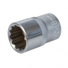 Socket 1/2in SD 12pt Metric (18mm)