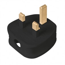 13A Fused Plug (Black)