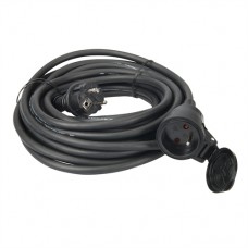 French Type E Extension Lead 230V (1-Gang 10m)