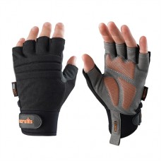 Trade Fingerless Gloves Black (XL / 10)