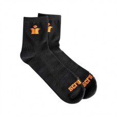 Worker Lite Socks Black 3pk (Size 7 - 9.5 / 41 - 43)