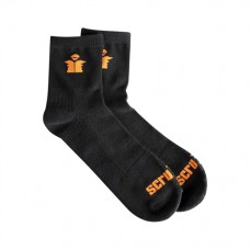 Worker Lite Socks Black 3pk (Size 10 - 13 / 44 - 48)