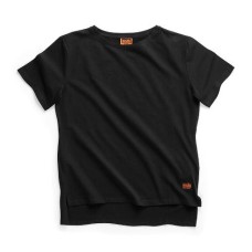 Scruffs Womens Trade T-Shirt Black (Size 18)