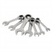 Stubby Ratchet Spanner Set 7 pieces (8 - 19mm)