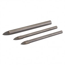 Tile & Glass Drill Bit Set 3 pieces (5, 6 & 8mm)