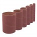 114mm Bobbin Sleeves Set 6 pieces (114mm 80 Grit)