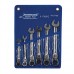 Flexible Head Ratchet Spanner Set 6 pieces (8 - 17mm)