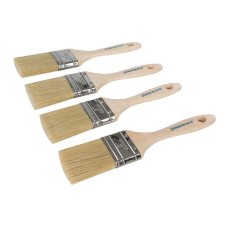 Silverline Trade Mixed-Bristle Paint Brushes 4pk (50 mm / 2in)