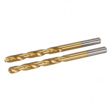 HSS Titanium-Coated Drill Bits 2pk (6.0mm)