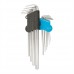 Expert Hex Key Imperial Set 10 pieces (1/16in - 3/8in)