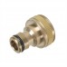 Tap Connector Brass (3/4in BSP - 1/2in Male)