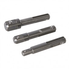 SDS Plus Socket Driver Set 3 pieces (1/4in, 3/8in & 1/2in)
