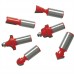 1/2in TCT Router Bit Set 12 pieces (1/2in)