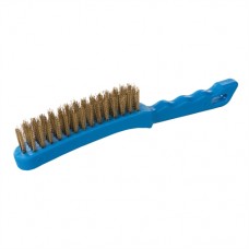 Brassed Wire Brush Plastic (4 Row)