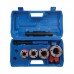 Pipe Threading Kit 5 pieces (1/2in, 3/4in, 1in & 1-1/4in BSPT)