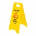 A Frame Caution Wet Floor Sign (295 x 610mm English)