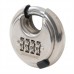 Stainless Steel Combination Disc Padlock 4-Digit (70mm)