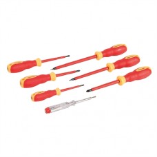 VDE Soft-Grip Electricians Screwdriver Set 7 pieces (7 pieces)