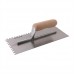 Adhesive Trowel Wood-Handle (280 x 120mm - 6mm Teeth)