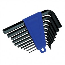Hex Key Set 10 pieces (1/16in - 3/8in)