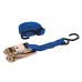 Ratchet Tie Down Strap S-Hook (4.5m x 25mm - Rated 250kg Capacity 500kg)