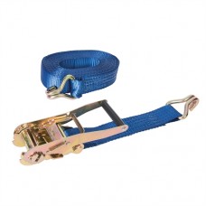 Ratchet Tie Down Strap J-Hook (8m x 50mm - Rated 1700kg Capacity 3400kg)