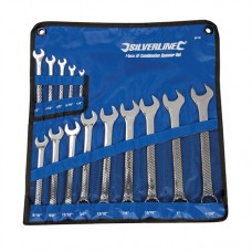 Combination Spanner Set 14 pieces (1/4 - 1-1/4in)