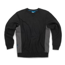 2-Tone Sweatshirt Black / Charcoal (S)