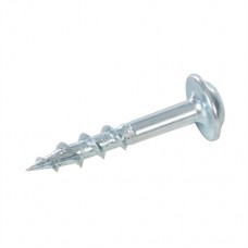 Zinc Pocket-Hole Screws Washer Head Coarse (P/HC 8 x 1in 500pk)