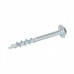 Zinc Pocket-Hole Screws Washer Head Coarse (P/HC 8 x 1-1/2in 100pk)