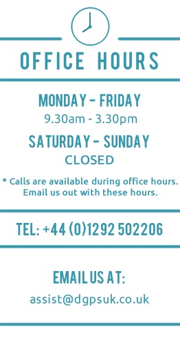 Opening Hours - Monday to Friday - 9.30am - 3.30pm